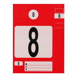 KS Tools Schlüsselanhänger-Set, rot, 300 Stück