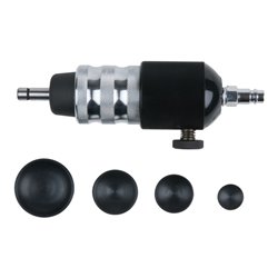 KS Tools Druckluft-Ventilschleifer mit 4 Saugtellern , 5-teilig