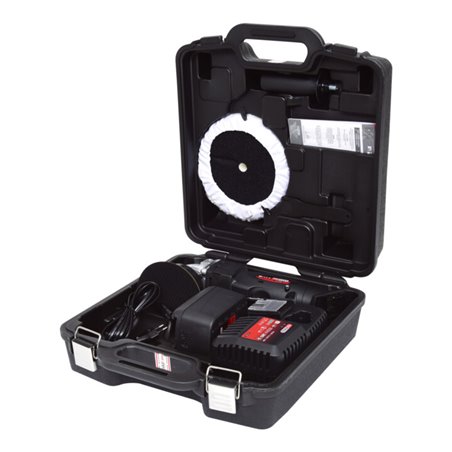 KS Tools Akku-Poliermaschine, 2.300 U/min 18V, mit 1 Akku und 1 Ladegerät