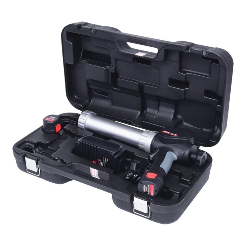KS Tools Akku-Kartuschen-Pistole 310 ml mit 2 Akkus und 1 Ladegerät