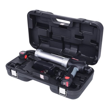 KS Tools Akku-Kartuschen-Pistole 310 ml mit 2 Akkus und 1 Ladegerät