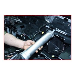 KS Tools Akku-Kartuschen-Pistole 400 ml mit 1 Akku und 1 Ladegerät