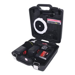 KS Tools Akku-Poliermaschine, 2.300 U/min 18V, mit 2 Akkus und 1 Ladegerät