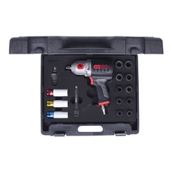 KS Tools 1/2' Druckluft-Schlagschrauber-Satz, 17-teilig, 1690 Nm
