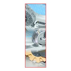 KS Tools Druckluft-Multi-Schleifer-Satz, 17-teilig