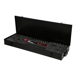 KS Tools 3/8' ERGOTORQUEprecision Ratschen-Drehmomentschlüssel-Satz Drehknopf, 5-50Nm, 44-teilig