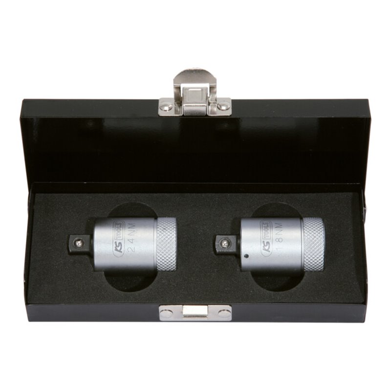 KS Tools 3/8' Drehmomentbegrenzer-Adapter-Satz, 18-24Nm, 2-teilig