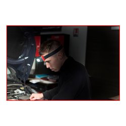 KS Tools STRIPE LED-Akku-Kopflampe mit Bewegungssensor
