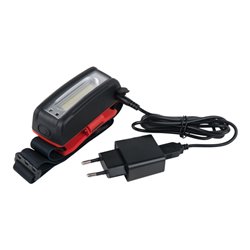 KS Tools STRIPE LED-Akku-Kopflampe mit Bewegungssensor