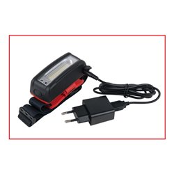 KS Tools STRIPE LED-Akku-Kopflampe mit Bewegungssensor