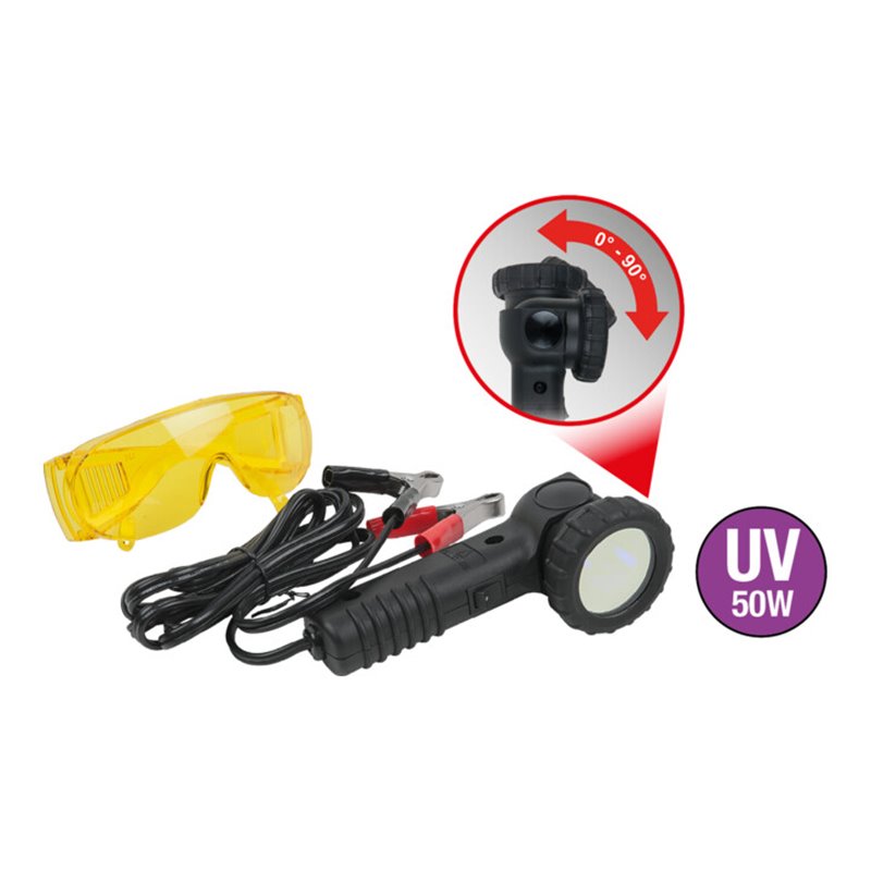 KS Tools UV-Lecksuchlampen-Satz,2-teilig