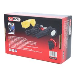 KS Tools UV-Lecksuchlampen-Satz,2-teilig