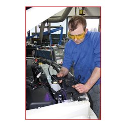 KS Tools UV-Lecksuchlampen-Satz,2-teilig