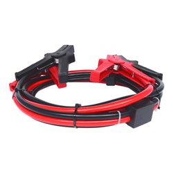 KS Tools Starthilfekabel-Satz, Ø 25 mm mit Überspannschutz