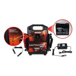 KS Tools 12 V Batterie-Booster, mobiles Starthilfegerät 850 A
