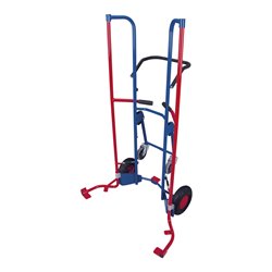 VARIOfit Reifenkarre mit 2 Stützrädern Vollgummibereifung