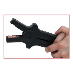 KS Tools Starthilfekabel-Satz, Ø 35 mm mit Überspannschutz