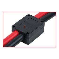 KS Tools Starthilfekabel-Satz, Ø 35 mm mit Überspannschutz