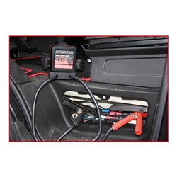 KS Tools 12 V Batterie-Booster – mobiles Starthilfegerät 700 A mit induktiver Ladestation
