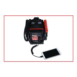 KS Tools 12 V Batterie-Booster – mobiles Starthilfegerät 700 A mit induktiver Ladestation