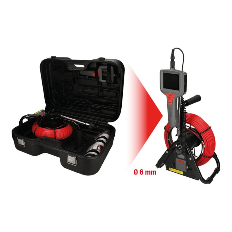 KS Tools ULTIMATEvision MASTER Videoskop-Satz, 0° auf Trommel, Ø 6,0 mm