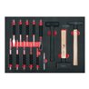 KS Tools SCS Meißel- und Hammer-Satz, 14-teilig in 1/1 Systemeinlage