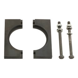 KS Tools Halbschalen-Paar mit Schrauben und Muttern, 4-teilig