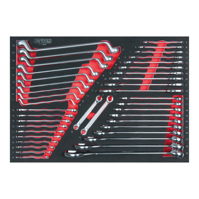 KS Tools SCS Schlüssel-Satz, 41-teilig in 1/1 Systemeinlage