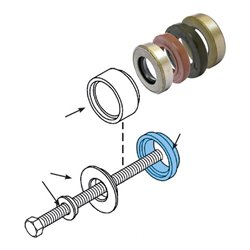 KS Tools Wellendichtring und Simmerring Montagewerkzeug-Satz, 24-tlg.