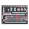 KS Tools SCS Steckschlüssel-Satz, 29-teilig 3/4' in 1/1 Systemeinlage