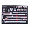 KS Tools SCS Steckschlüssel-Satz, 29-teilig 3/4' in 1/1 Systemeinlage