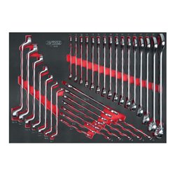 KS Tools SCS Schlüssel-Satz, 35-teilig in 1/1 Systemeinlage