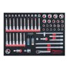 KS Tools SCS 1/2' Steckschlüssel-Satz, 61-teilig in 1/1 Systemeinlage