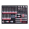 KS Tools SCS 1/2' Steckschlüssel-Satz, 61-teilig in 1/1 Systemeinlage