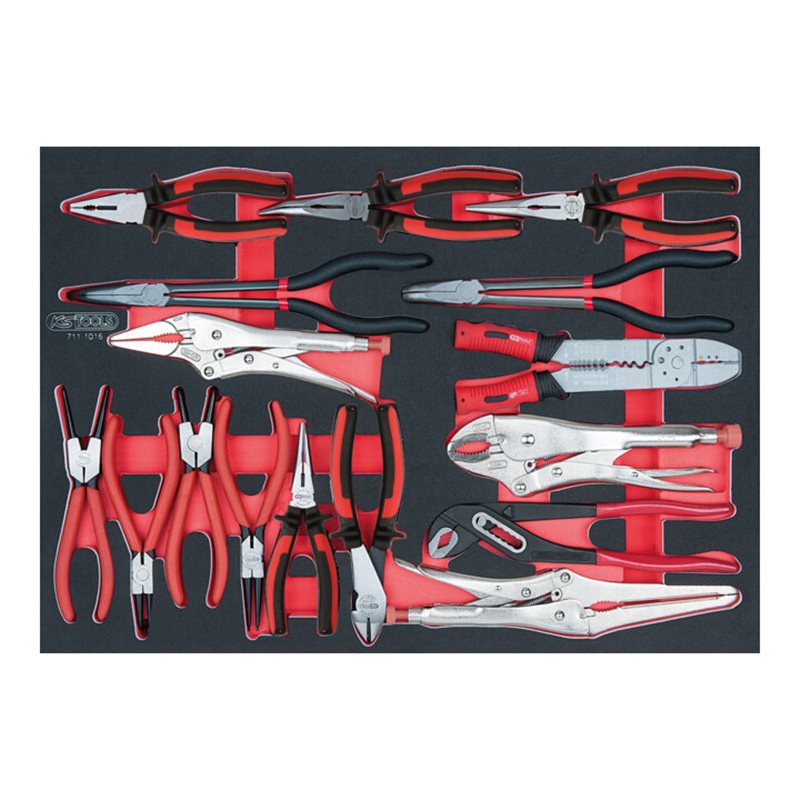 KS Tools SCS Universal-Werkzeug-Satz, 16-teilig in 1/1 Systemeinlage