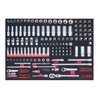KS Tools SCS 1/4'+3/8' Steckschlüssel-Satz, 136-teilig, in 1/1 Systemeinlage