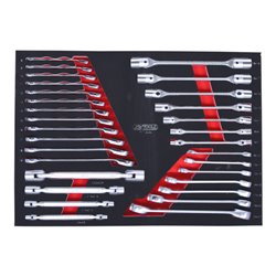 KS Tools SCS Schlüssel-Satz, 30-teilig in 1/1 Systemeinlage