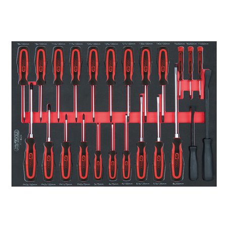 KS Tools SCS Universal-Werkzeug-Satz, 24-teilig in 1/1 Systemeinlage