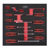 KS Tools SCS ERGOTORQUEplus Schraubendreher-Satz, 12-teilig in 2/3 Systemeinlage