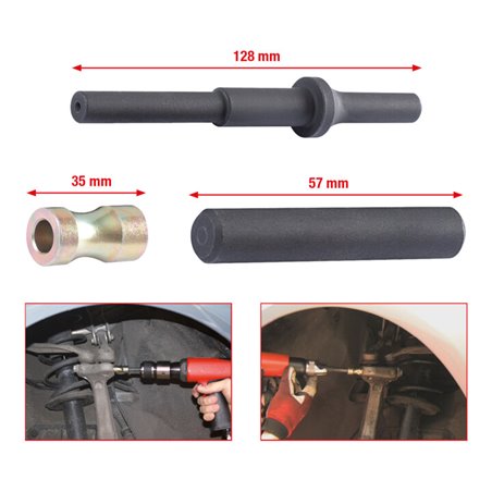 KS Tools Klemmschrauben-Austreiber-Satz, 3-teilig