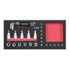 KS Tools SCS 1/4'+1/2' Bit-Stecknuss-Satz,31-teiligin 1/3 Systemeinlage
