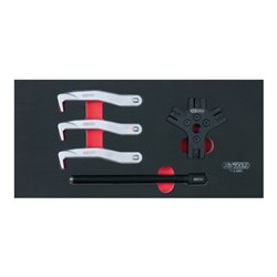 KS Tools SCS Abzieher-Satz, 5-teilig in 1/3 Systemeinlage
