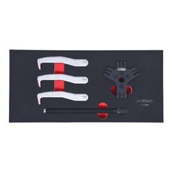 KS Tools SCS Abzieher-Satz, 5-teilig in 1/3 Systemeinlage