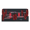 KS Tools SCS T-Griff-TX-Stiftschlüssel-Satz, 9-teilig in 1/3 Systemeinlage
