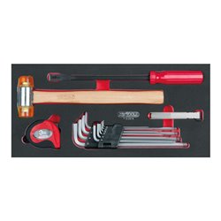 KS Tools SCS Universal-Werkzeug-Satz, 14-teilig in 1/3 Systemeinlage