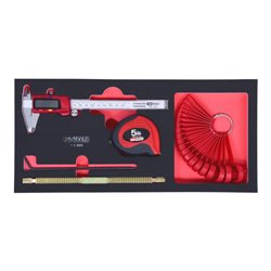 KS Tools SCS Messwerkzeug-Satz, 5-teilig in 1/3 Systemeinlage