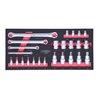 KS Tools SCS TX E-Profil-Werkzeug-Satz, 25-teilig in 1/3 Systemeinlage