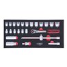 KS Tools SCS 3/8' Steckschlüssel-Satz, 25-teilig in 1/3 Systemeinlage