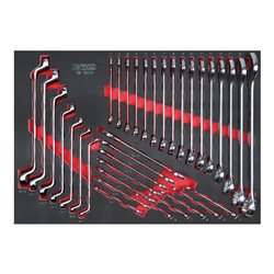 KS Tools SCS CHROMEplus Schlüssel-Satz, 35-teilig in 1/1 Systemeinlage