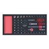 KS Tools SCS CHROMEplus 1/4' Steckschlüssel-Satz, 45-teilig in 1/3 Systemeinlage